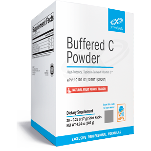 BUFFERED C POWDER FRUIT PUNCH 20 SV