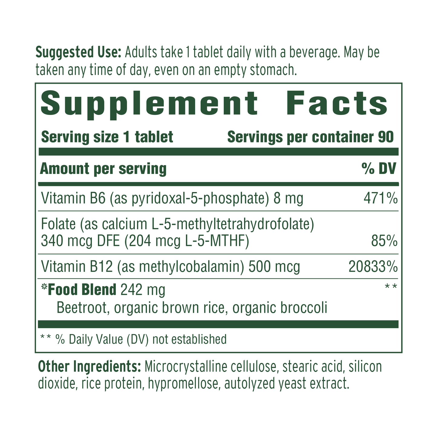 Methyl B12 60 Tablets
